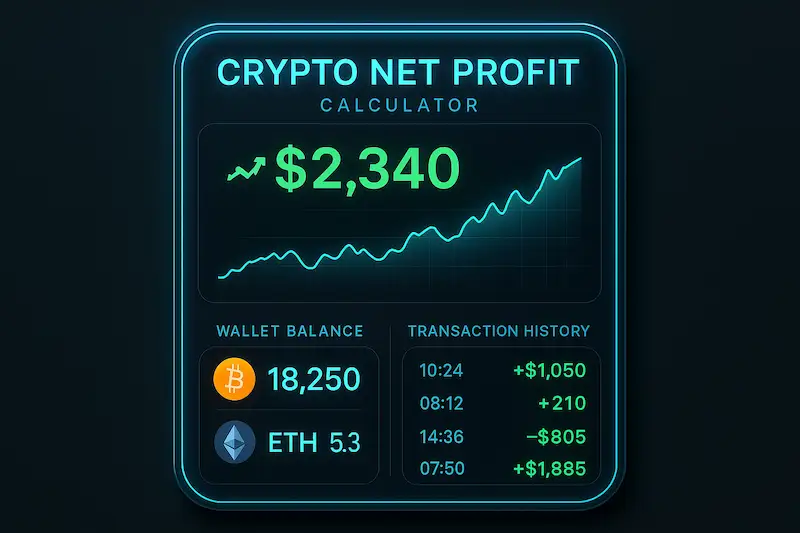 Calculadora Ganancia Neta Cripto 2025 + Impuestos LATAM