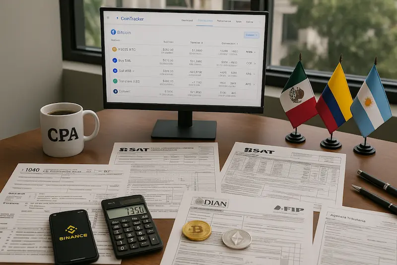 Declarar Criptomonedas en Latinoamérica