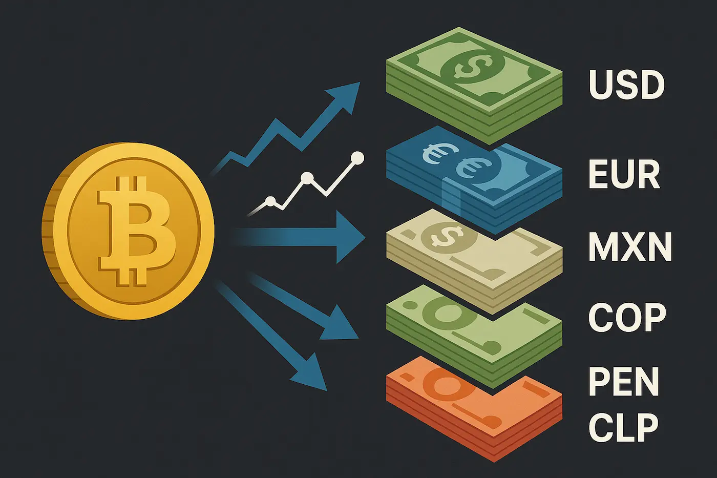 monedas cripto-fiat